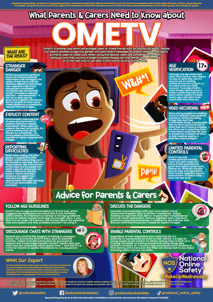 What Parents and Carers Need to Know about OmeTV – Bridgewater School ...